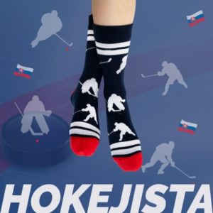 HESTY Veselé ponožky HESTY - Hokejista 35-38