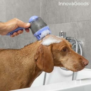 V0103010 InnovaGoods Kartáč s nádobkou na mytí pro zvířata Innovagoods