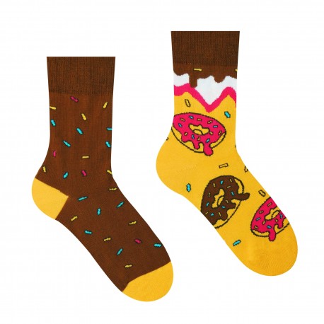Veselé ponožky Hesty - Donut Dětské 30-34