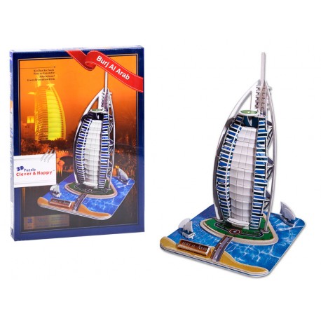 ZA3783 3D puzzle hotel Burj Al Arab - 30ks
