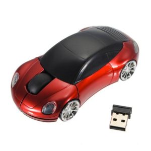 Bezdrátová myš ve tvaru auta
