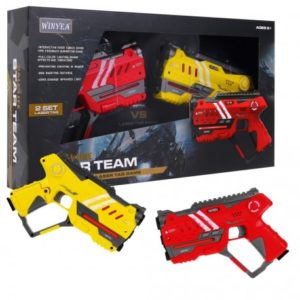 ZMI.W7008-2RY Mini laserové zbraně - Star Team 2ks - Red / Yellow