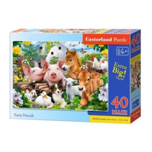 040339 Dětské puzzle - Přátelé z farmy - 40 dílů