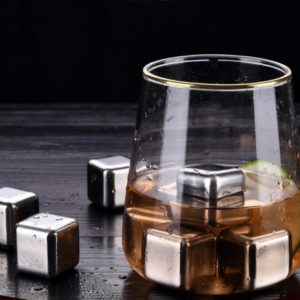 368429 Metal Ice Cubes - Ledové kovové kostky do nápojů