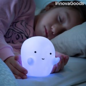 V0101274 InnovaGoods Barevná dětská lampa - Duch Glowy - InnovaGoods