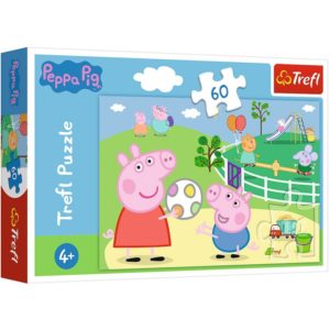 17356 TREFL Dětské Puzzle - Prasátko Peppa 60 ks