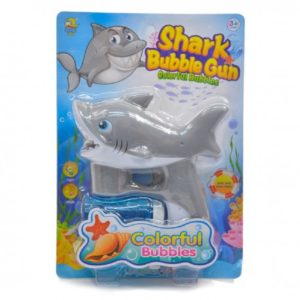 603609 Pistole na mýdlové bubliny - Shark Šedá