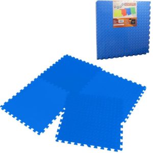 EVA Pěnové puzzle na zem 60x60 - 4ks Bílá