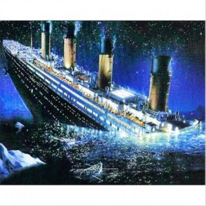 NO-1006306 5D Diamantová mozaika - Titanic