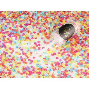 PPK2-000 Vystřelovací konfety - Push pop Farebný