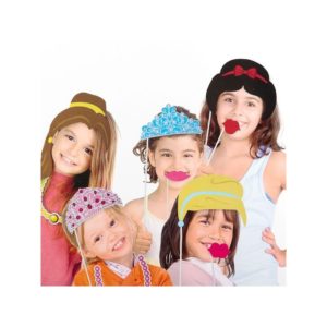H0500268 Party set foto-rekvizit pro děti - Princess 12ks