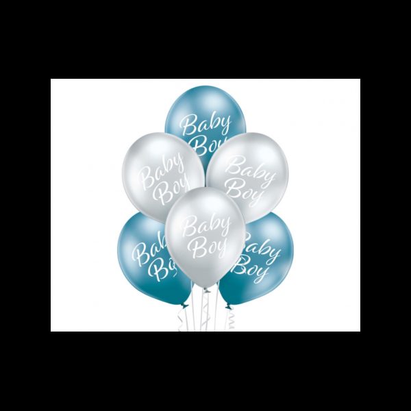 BRN_5000751 Godan Set balonů - Baby - 30cm (6ks) Chlapec
