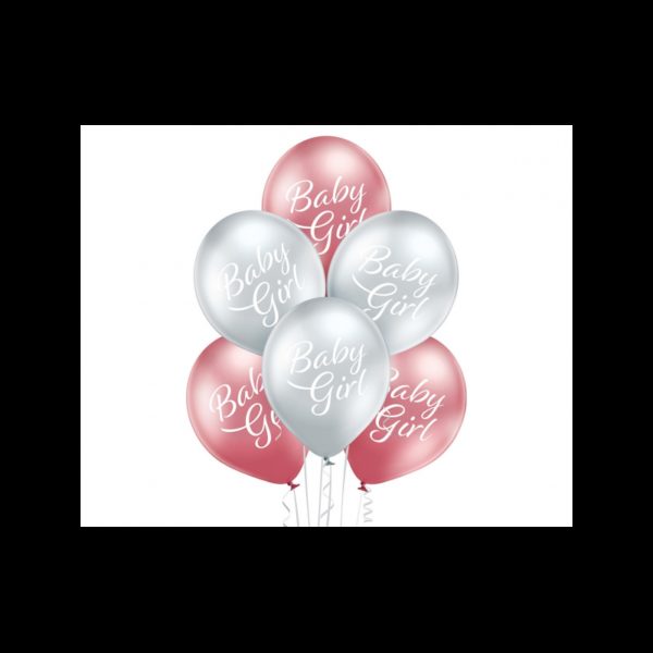 BRN_5000752 Godan Set balonů - Baby - 30cm (6ks) Dívka