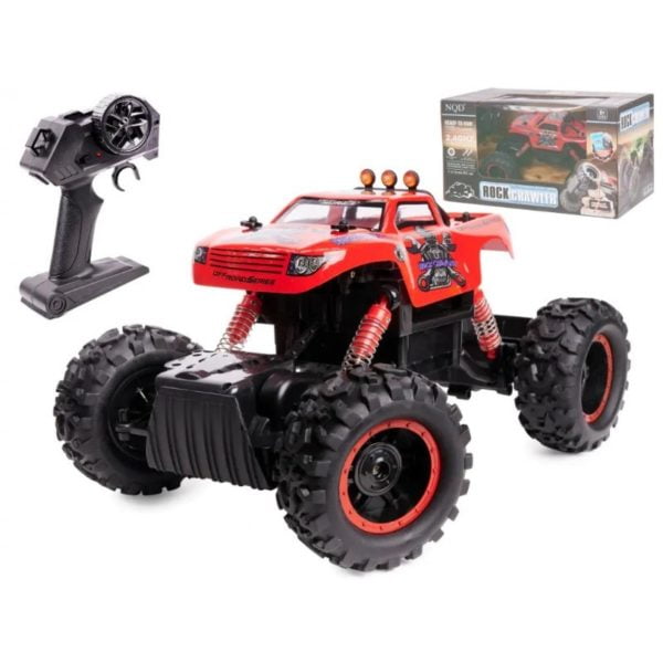 8396 RC Terénní auto - NQD Rock Crawler King 1:12 - bez obalu Červená