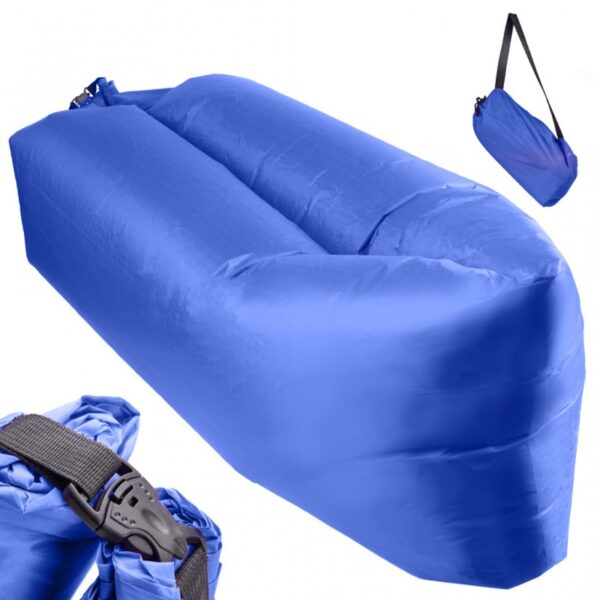 9688 DR Nafukovací vak - LAZY BAG Tmavě modrá