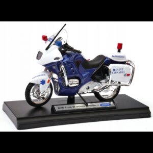 008690 Model motorky na podstavě - Welly 1:18 - BMW R1100 RT (RESCUE SERIES) Paramedics