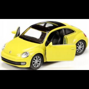 008805 Kovový model auta - Nex 1:34 - Volkswagen The Beetle Žlutá