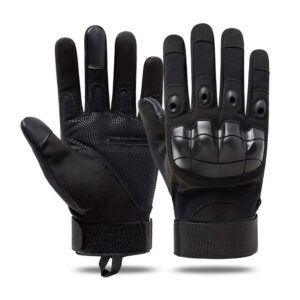 5287 Taktické ochranné rukavice - černé L
