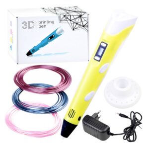 ZA3932 DR RP100A - 3D pero s príslušenstvom Žlutá