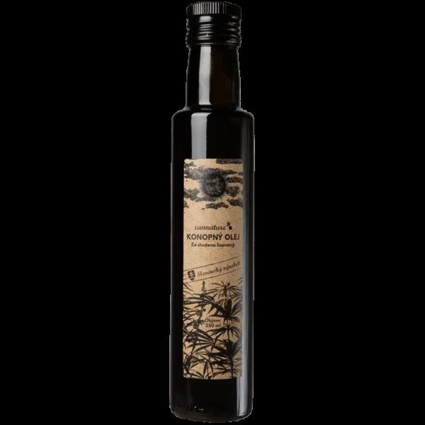 991093 Cannature - Konopný olej za studena lisovaný 250ml