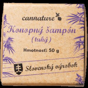 991222 Cannature - Konopný šampon - Tuhý 50g