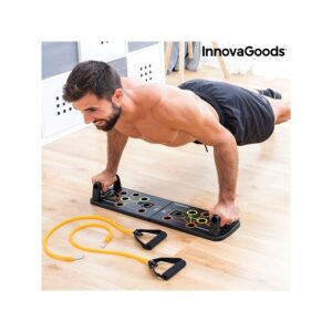 V0103181 InnovaGoods Systém na trénování s odolnými pásy Pulsher InnovaGoods Sport Fitness