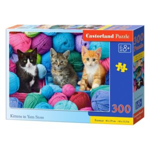 4788 Puzzle Castorland - Kočičky a klubíčka 300 dílků