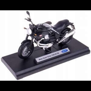 008690 Model motorky na podstavě - Welly 1:18 - Moto Guzzi Griso 1200 8V SE