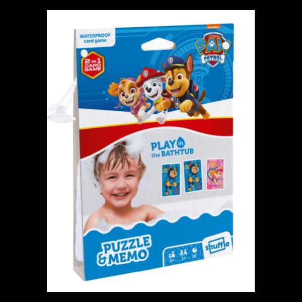 860522 Cartamundi Disney karetní hra do koupele - Paw Patrol 2v1