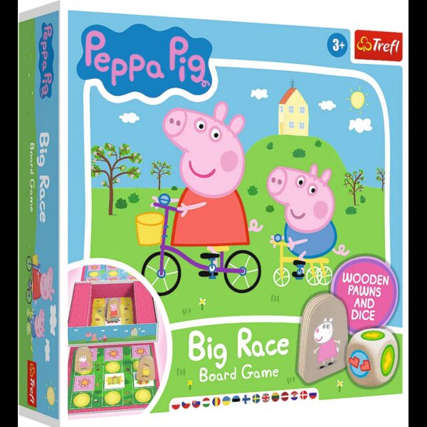 022629 TREFL Spoločenská hra - Peppa Pig Big Race