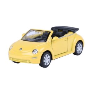 008805 Kovový model auta - Nex 1:34 - VW New Beetle Convertible Béžová