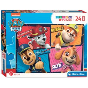 24238 Clementoni Puzzle - Paw Patrol - Super čtyřka 24 maxi