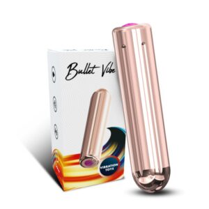 805531 Mini USB vibrátor - Bullet Vibe - růžové zlato