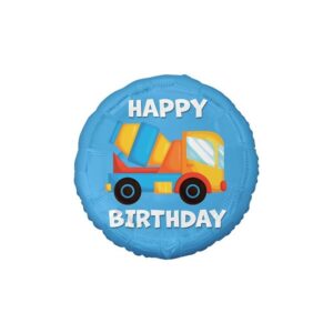 FG-OBBT Godan Fóliový balón - Betonářka - Happy Birthday