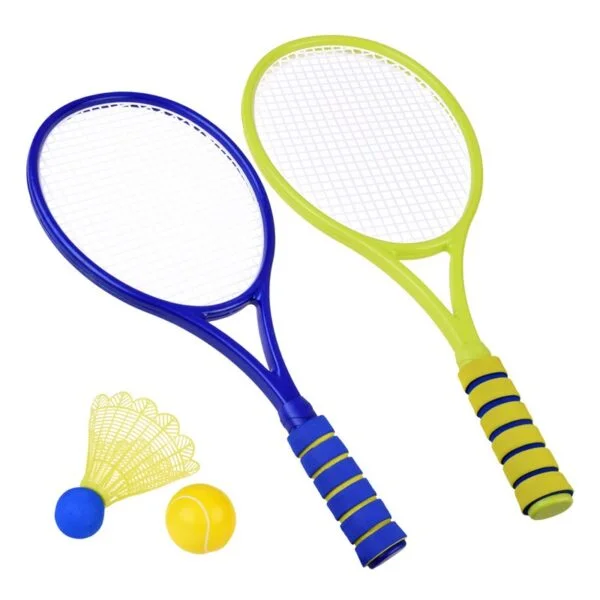 SP0700 Sada dvou raket s míčkem a košíčkem - Tennis Set
