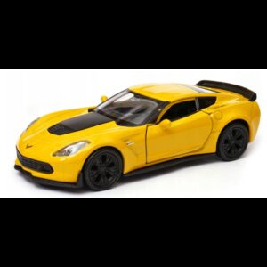 008805 Kovový model auta - Nex 1:34 - 2017 Chevrolet Corvette Z06 Žlutá