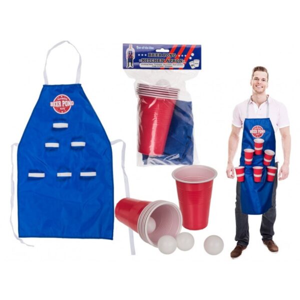 79-3923 DR Společenská hra Beer Pong se zástěrou