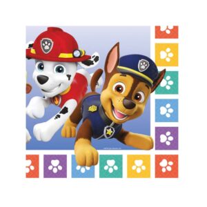 9914237 Godan Papírové ubrousky - Paw Patrol - 33x33 cm