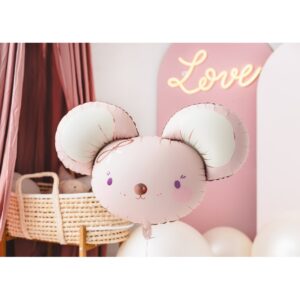 FB190 Party Deco Fóliový balón - Růžová myška