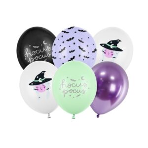 SB14P-327-000-6 Party Deco Set balónků - Čarodějnice "Hocus Pocus"