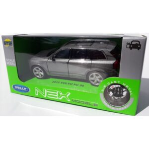 008805 Kovový model auta - Nex 1:34 - 2015 VOLVO XC 90 Šedá