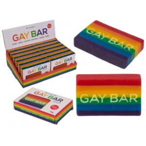 10/5047 Duhové mýdlo s levandulovou vůní - Gay Bar 150g