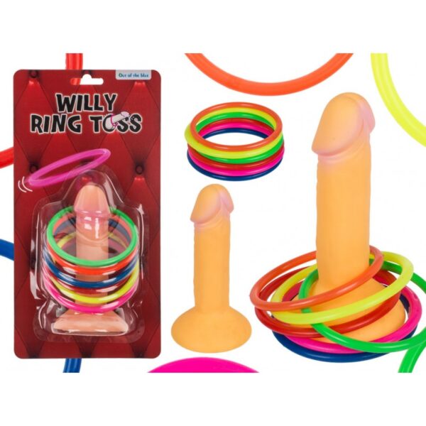 61-2693 Zábavná arkádová hra s penisem - Ring Toss