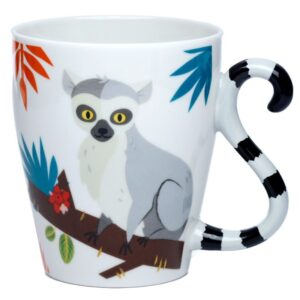 773785 Porcelánový hrnek s ocáskem - Lemur