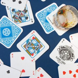 Podložky pod sklenice hrací karty