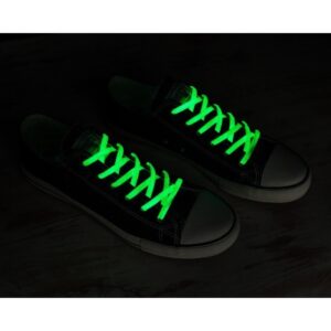 046452 DR Fluoreskující tkaničky do bot - Glow in Dark Zelená