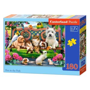 4800 Puzzle Castorland - Zvířátka v parku 180 dílků