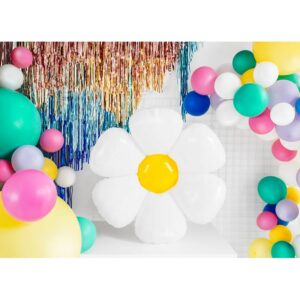 FB65 Party Deco Fóliový balón - Kvíteček - bílý