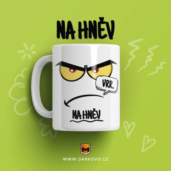 KH1-04 DR Hrnek na hněv 330ml (CZ)