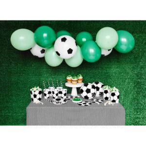 SB14P-299-008B-6 Party Deco Set latexových balónků - Fotbalový míč